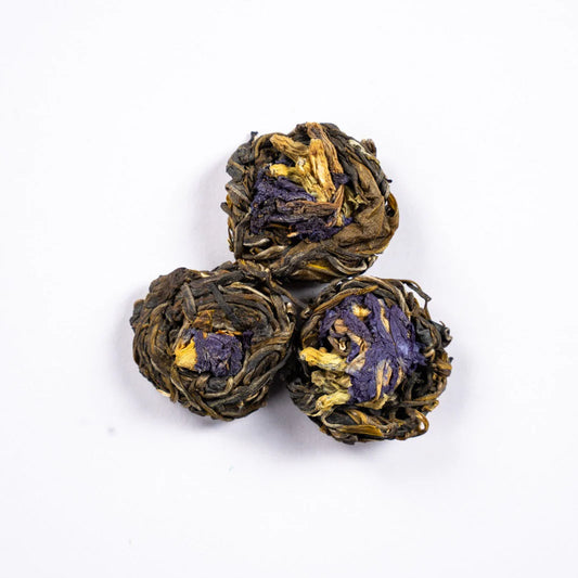 Ceylon Butterfly Pea and Green Tea Disk